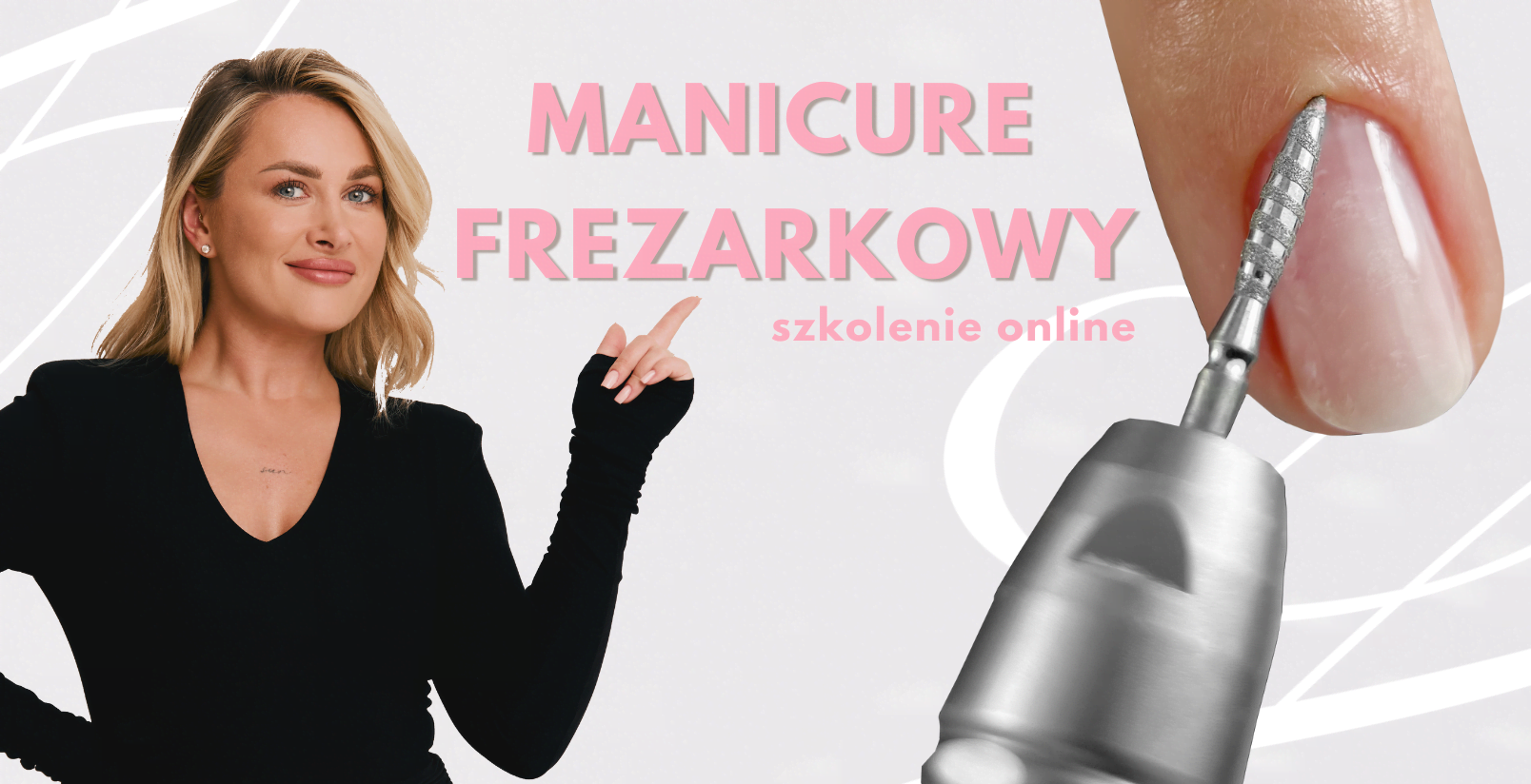 szkolenie dla stylistek paznokci online manicure frezarkowy eclair nail